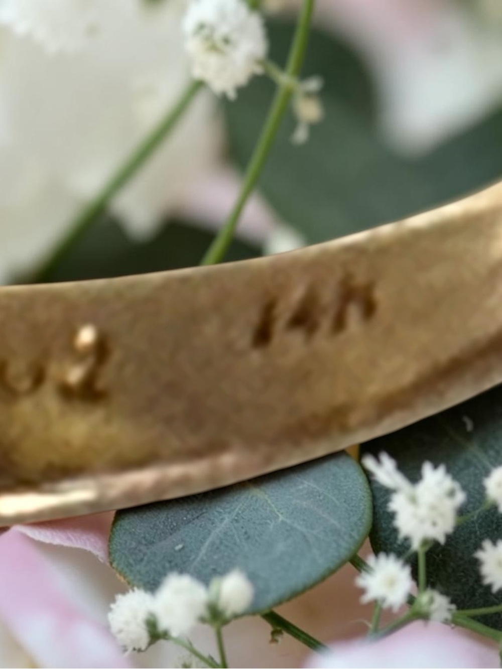 Vintage 14K Yellow Gold CZ Anniversary Band Ring Size 9 2.401g Repair - Picture 3 of 7